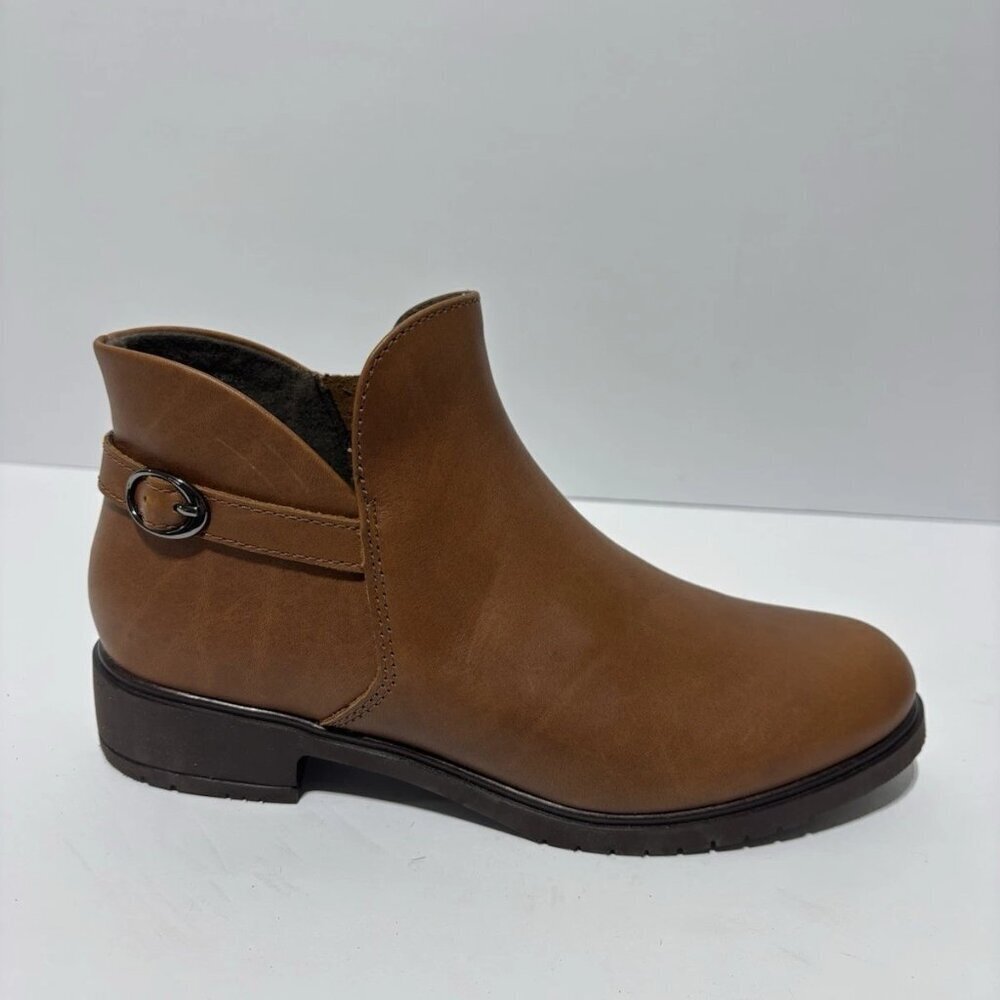 Munro Women’s Brenna, Brown Ankle Booties, Size 5 M